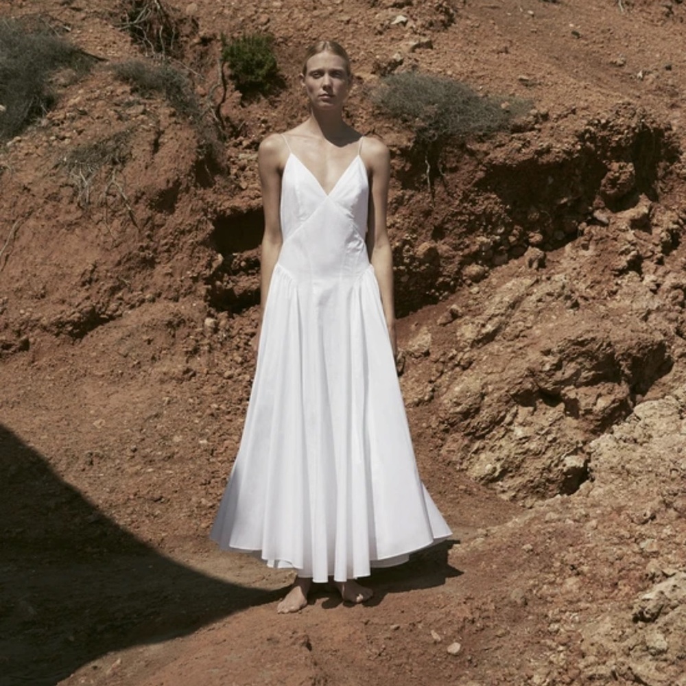 TOVE Maren Organic Cotton Maxi Dress